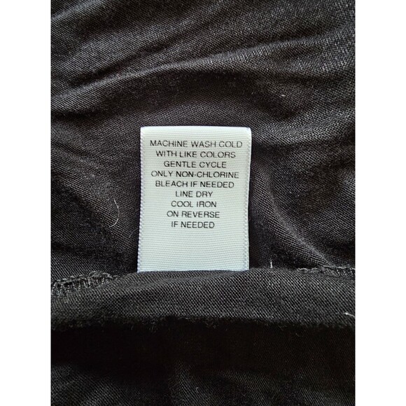 Maurices Tunic Womens Black Open Front Tunic Size Small - Picture 7 of 7